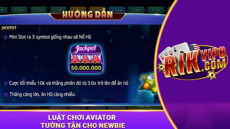 Luật chơi Aviator tường tận cho newbie