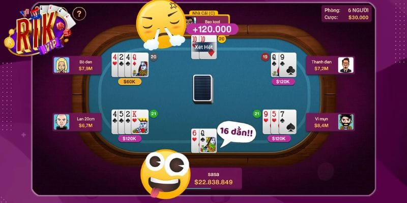 Đôi nét giới thiệu về tựa game Xì Dách tại cổng game Rikvip