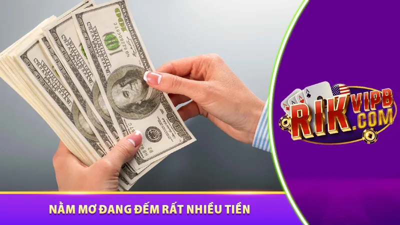 Nằm mơ thấy đang đếm rất nhiều tiền