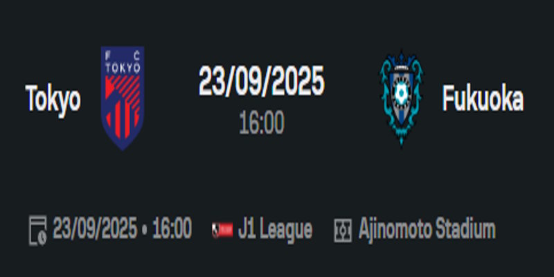 Soi Kèo FC Tokyo vs Avispa Fukuoka