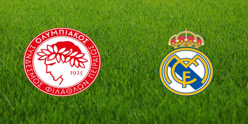 Soi Kèo Olympiakos vs Real Madrid: 03h00 - 27/11 - Champions League