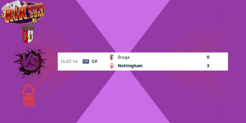 Braga vs Nottingham Forest - Phân tích những lần đụng độ trước kia